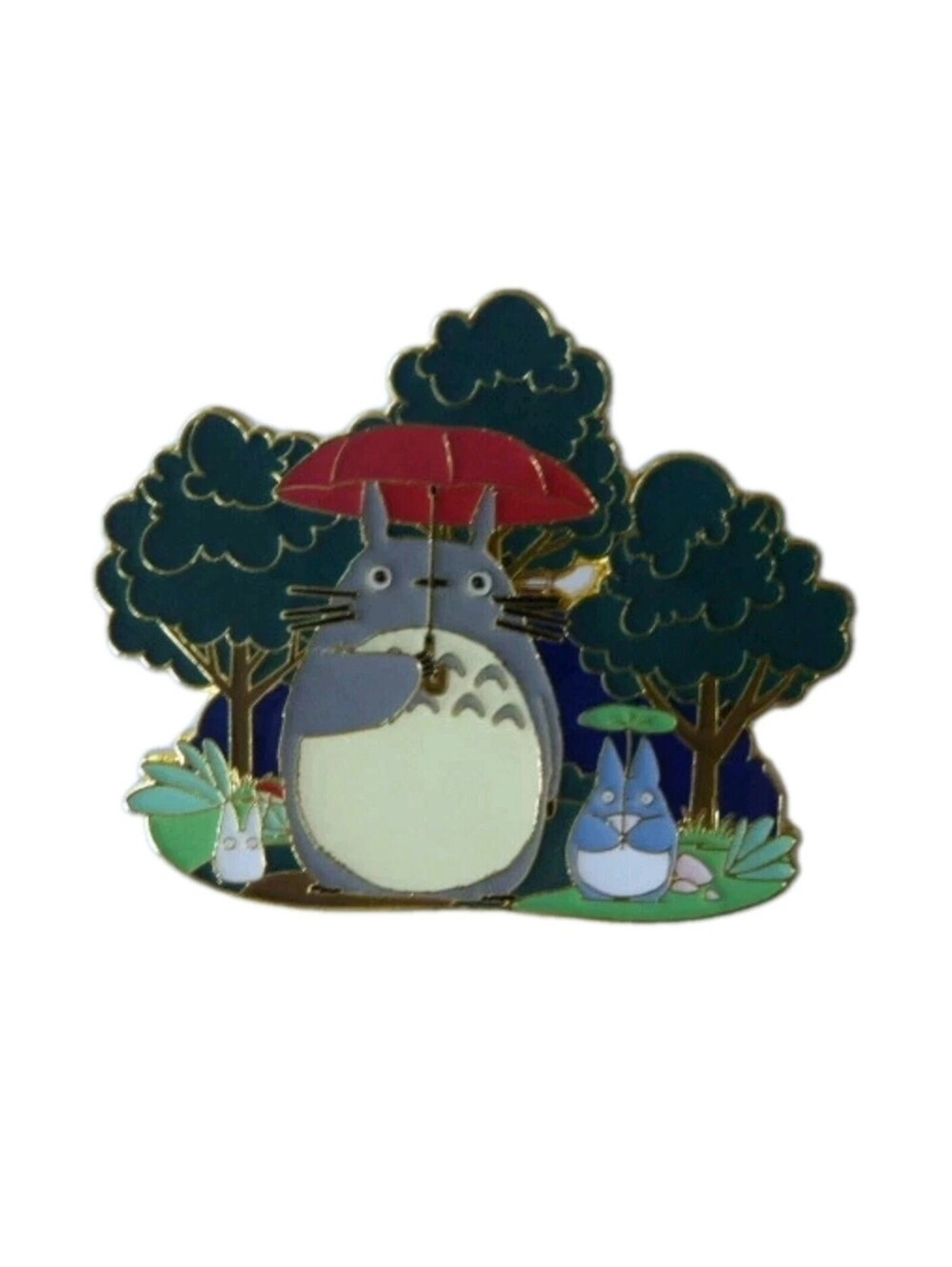 My Neighbor Totoro Forest Scene Pin